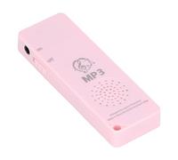 Rosvola Lettore MP3 Portatile Compatto con qualità Audio Senza Perdita di Dati per Musica e Audiolibri, Supporta Scheda di Memoria da 64 GB, Design Leggero in ABS (PINK)