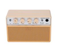 Rosvola Mini Amplificatore per Basso da 10 W Altoparlanti per Basso da 5 W Clean Drive Jack per Cuffie Bluetooth 5.1 Batteria da 3000 MAh Amplificatore Portatile per Esercitazioni con