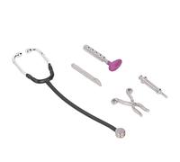 Rosvola Mini Modello di Apparecchio Medico per Casa delle Bambole Set da Medici per Casa delle Bambole in Scala 1:12 Accessori di Simulazione in Lega di Alta qualità 5 Pezzi