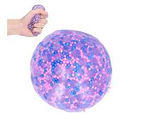 Rosvola Palla Antistress Giocattolo da Spremere per Alleviare lo Stress, Ridurre L'ansia, Gioco Divertente per Bambini Sopra i 3 Anni, Materiale Morbido TPR, 1 unità (PURPLE)