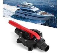 Rosvola Pompa a Membrana Manuale Pompa Dell'acqua Compatta e Resistente per Barche Yacht 720GPH Plastica ABS 1 unità