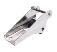 Rosvola Rullo per Staffa di Prua per Barche in Acciaio Inossidabile 316 Resistente con Design in Nylon per Peschereccio Yacht 170 Mm