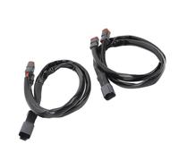 Rosvola Set di Adattatori per Cablaggio DT 2 Connettori Resistenti Al Calore Premium per Barra Luminosa a LED Fendinebbia a LED Lunghezza 19,6" (1 a 2)