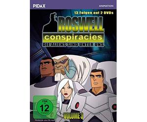 Roswell Conspiracies, Vol. 3 / Weitere 13 Folgen der spannenden Mystery-Science-Fiction-Serie (Pidax Animation)