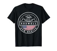 Roswell New Mexico Pannello Emblema Viaggio Souvenir Maglietta