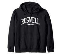Roswell, New Mexico, Stile NM College University Felpa con Cappuccio