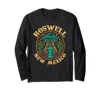 Roswell NM 1947 - Divertente Roswell Aviation Gifts New Mexico 51 Maglia a Manica