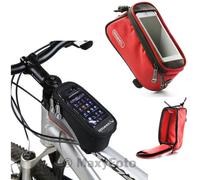 ROSWHEEL CUSTODIA ORIGINALE SUPPORTO BICI WATERPROOF 4,8" RED UNIVERSALE 78C6B9A