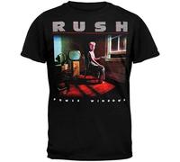 ROSY CONFIDANTE Rush Mens Power Windows T Shirt Black S