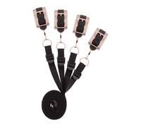 Rosy Gold Rosy Gold - Under-Mattress Restraint Set - Nero