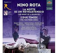 Rota/ Celenza/ Reate Festival Orch - Notte Di Un Nevrastenico / I Due Timidi
