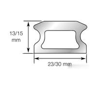 Rotaia forata 2 1526 mm - 1 PZ - 68.741.02 - 6874102