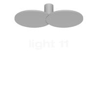 Rotaliana Collide H1 Lampada da parete e soffitto LED, argento - 2.700 k - fase di dimmer