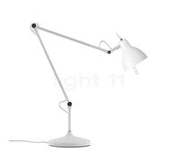 Rotaliana Luxy Lampada da tavolo, bianco/bianco lucido - con braccio
