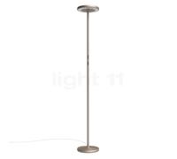 Rotaliana Sol F1 Lampada a stelo LED, bronzo/griglia cromo - 2.700 K