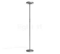 Rotaliana Sol F1 Lampada a stelo LED, grafite/griglia cromo - 3.000 K