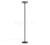 Rotaliana Sol F1 Lampada a stelo LED, nero/griglia bianco - 3.000 K