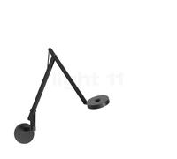 Rotaliana String Lampada da parete LED, rotondo - nero opaco - 36 cm - dim to warm