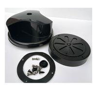 Rotante Furgone Tetto Sfiato Nero per Autobus Caravan Plastica ventola da Driven