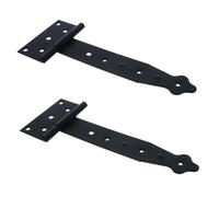 Rotanti Cerniere X 2 / Decorativo Metallo Patta Posteriore Scatola Contatore
