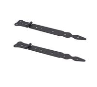 Rotanti Cerniere X 2 / Metallo Nero Cerniera Patta Posteriore Scatola Contatore
