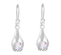 Rotanti Gocce D'acqua Dangle Orecchini Partito Gioielli In Ottone Texture Per Migliorare L'Eleganza Per Ufficio O Impostare Accessori, Taglia unica, come descritto