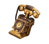 Rotanti Quadrante Antico Telefono Decori Resine Modello Del Telefono Vintage Per Forniture Di Film Ufficio Scrivania Librerie Display Nostalgico Desktop Decorazione Pezzo