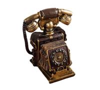 Rotanti Quadranti Antichi Decori Telefonici Resine Modello Del Telefono Vintage Per Forniture Di Film Ufficio Scrivania Librerie Display Decori Telefonici