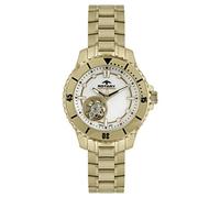Rotary ALB90073/A/41 Orologio Analogico da Polso, Donna, Cinturino in Acciaio Inossidabile, Oro