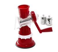 Rotary Cheese Grater, Hand Vegetable Shredder, Food Chopper And Slicer And Multifunctional, Easy To Use And Clean, Ideal For Home, Kitchen, Restaurant, 10 Inches, White, 1 Piece