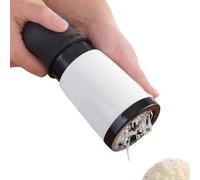 Rotary Cheese Grater - Stainless Steel Rotary Drum Grater, Manual Cheese Grinder With Non-Slip Suction Base, Multi-Purpose Kitchen Graters For Chees, Vegetables, Nuts, Kitchen Dining Gadgets