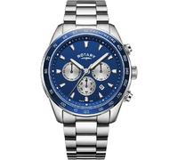 Rotary da Uomo Henley Orologio GB05109/05 Nuovo 43mm Resistente All'Acqua