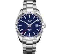 Rotary GB05176/05 Henley GMT Orologio Uomo 40mm 10ATM