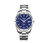Rotary GB05176/05 Henley GMT Orologio Uomo 40mm 10ATM