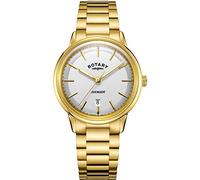 Rotary Orologio da uomo con cinturino in oro tono oro GB05343/02