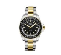 Rotary GB05371/04 Henley World Timer Orologio Uomo 41mm 10ATM