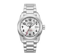 Rotary Orologio Uomo Commando GB05470/22 Automatico 42 mm Quadrante Argento Bracciale 10 ATM