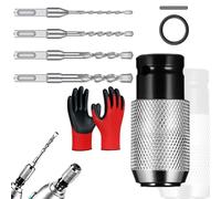 Rotary Hammer Adapter with Impact Drill Bits Set, 2026 Upgraded Electric Hammer to Drill Converter, Portable Electric Wrench Adapter, Multi-functional Rotary Hammers Adapters Set (1 Set)