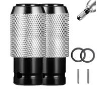 Rotary Hammer Adapter with Impact Drill Bits Set, 4 Sizes Rotary Hammer Adapte, Quick Release Adapters Converter for Drills Wrench (2PCS)