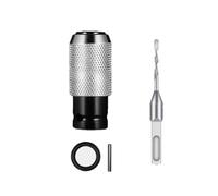 Rotary Hammer Adapter with Impact Drill Bits Set-Electric Hammer to Drill Converter Perfect Precision Square to Round Shank Easily Convert Your Drill (A)