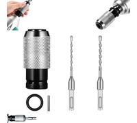 Rotary Hammer Adapter With Impact Drill Bits Set,Multifunctional Electric Hammer Drill Converter with Adapter2/4 Size Hammers Bits,Air Hammers Socket Adapter,Quick Release Adapters Converter-6+8mm