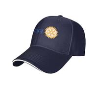 Rotary-International Cappello Berretto da baseball regolabile unisex per a