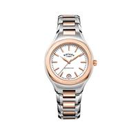 Rotary Orologio Analogico al Quarzo Donna con Cinturino in Acciaio Inossidabile LB05106