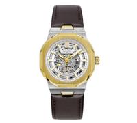 Rotary Orologio automatico da uomo Skeleton - GS05496/06, bianco, Cinturino