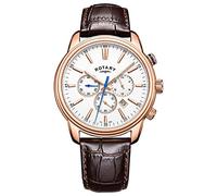 Rotary Orologio Cronografo Quarzo Uomo con Cinturino in Pelle GS05084/06