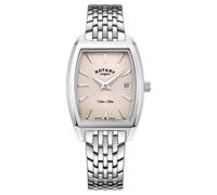 Rotary Quadrante Rosa Al Quarzo Ultra Sottile (25 Mm) / Bracciale In LB08015/90