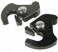 Rotary Sissy Bar Portapacchi Docking Latch Clips Kit per Harley Davidson