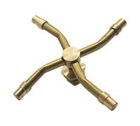 Rotary Sprayer Irrigazione, Whirling Sprinkler, Automatic Watering System, Outdoor Spray Nozzle, 4.8x4.8x2.09 pollici, Water Sprinkler Head for Lawn Patio Yard Plants Home Use