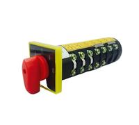 Rotary switch 10A 7 phases 5 position 3kw changeover combination switch HZ5B-10/7 T21 BKYUKJVU