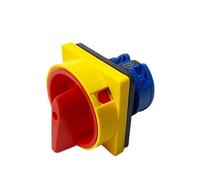 Rotary switch selector 25A 1 phase 2 position 4 terminals padlock changeover cam switch YMW26-25/1GS